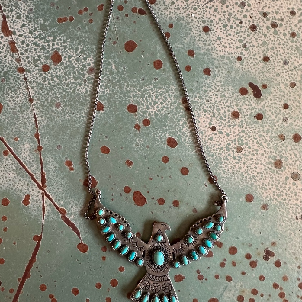 Spell Vintage Thunderbird Necklace